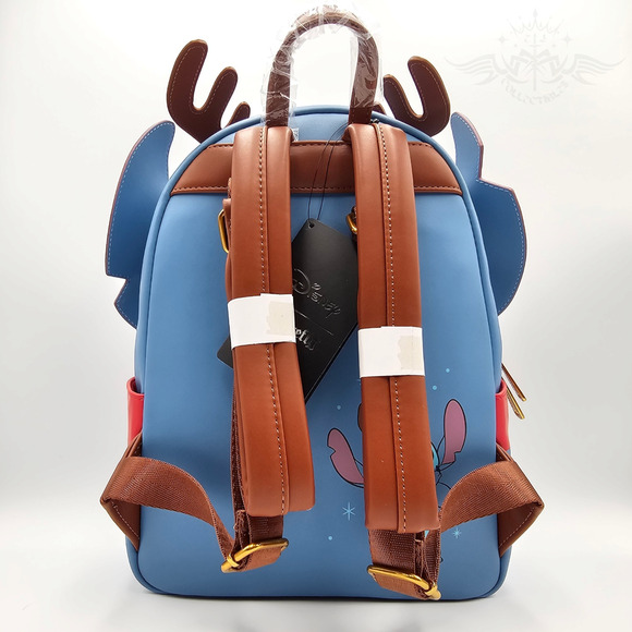 Loungefly Disney Lilo & Stitch Reindeer Christmas Mini Backpack New main image 9